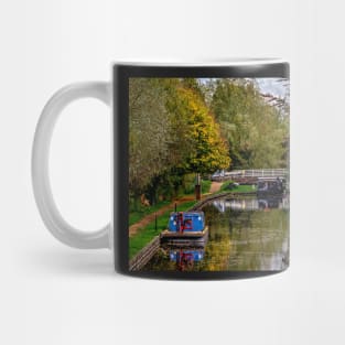 An Autumn Scene At Kintbury Lock Mug